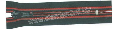 stripe tape zipper